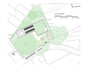 PROPOSED PROPERTY - SITE LAYOUT PLAN- click for photo gallery